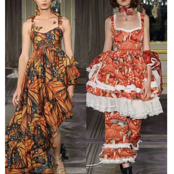 NWT Selkie Legs for Days Monarchy Midi Dress Large - Picture 2 of 10